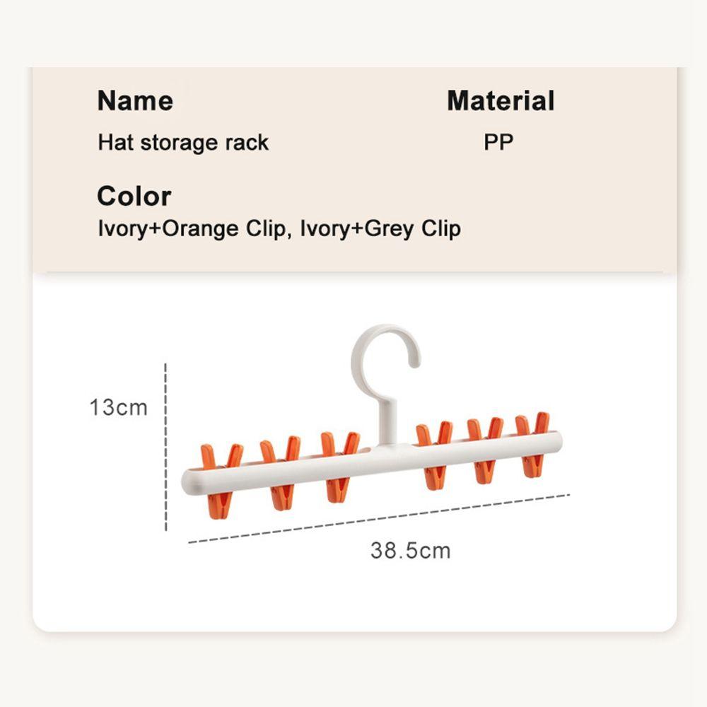 Clips Cap Storage Rack Hat Holder Cabinet Storage Hats Holder Hat Organizer Cabinet Storage Rack
