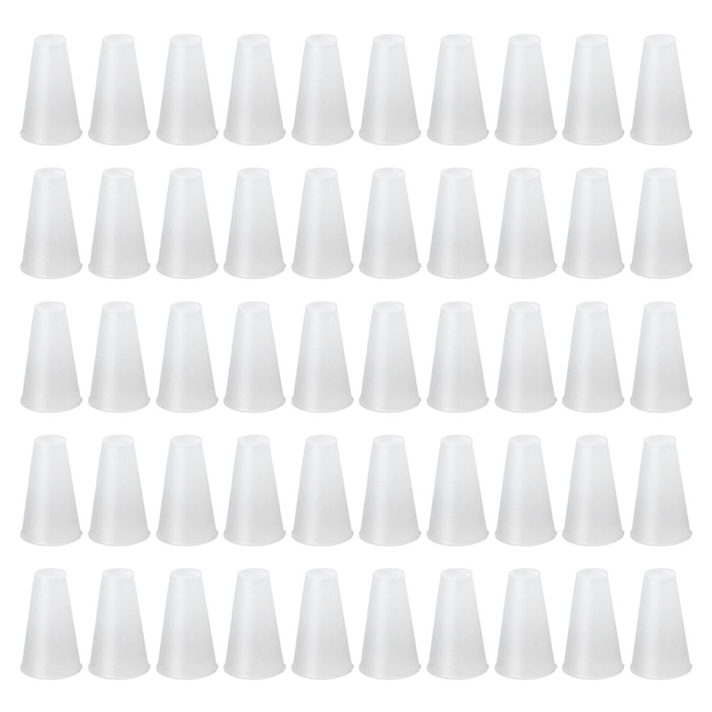 50 шт. силиконовых конических заглушек, термостойкие конические пробки для защиты от герметизации
