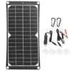Portable Monocrystalline Solar Panel Flexible USB Port 10W for Outdoor Emergency Charging