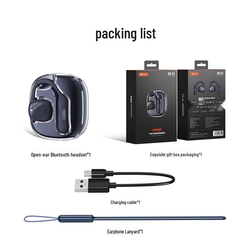 BYZ S600 Ear-Hook Bluetooth Headset