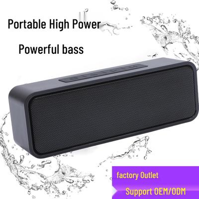 Уличная водонепроницаемая беспроводная Bluetooth-колонка с мощным сабвуфером