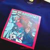 GZA Liquid Swords обложка альбома Футболка винтажная Стиранная одежда от графического дизайнера мода Топ для повседневной носки Удобный Мягкий