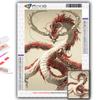 Diamond Painting Chinese Dragon Embroidery Cross Stitch Rhinestone Home Decor