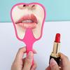Tooth Shaped Makeup Mirror High Definition Dental Mirrors Universal Handheld Mirror  Gift