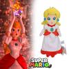 Mario Princess Transformed Plush Toy, Soft Short Plush, Customizable, 26cm