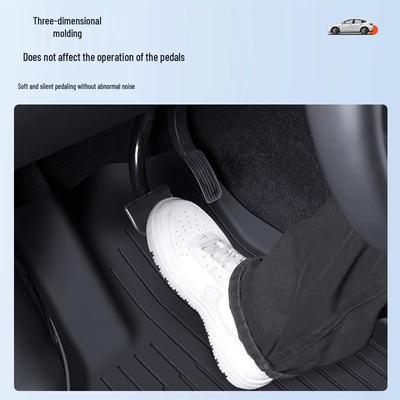 Коврик для ног Tesla Model Y/3 с правым рулем для Гонконга - Передний и задний багажник