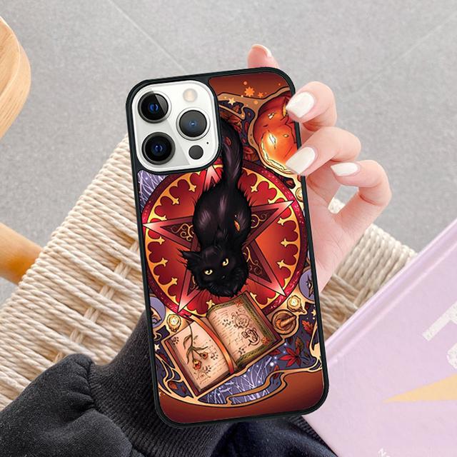 Magic cat The Witches Phone Case For Apple iPhone 17 Air Pro Max Plus Coque For iPhone 17 Air 14 15 16 13 12 Max Cover