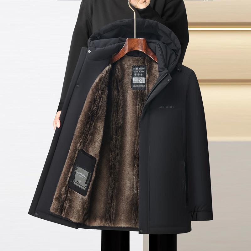 Pierre Cardin Men's Casual Winter Jacket for Seniors
