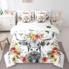 Erosebridal Rustic Farmhouse Comforter Set 7 Pcs Queen,Retro Cabin Lodge Down Comforter,Hunting Bear Deer Bed in a Bag,Country Maple Leaves