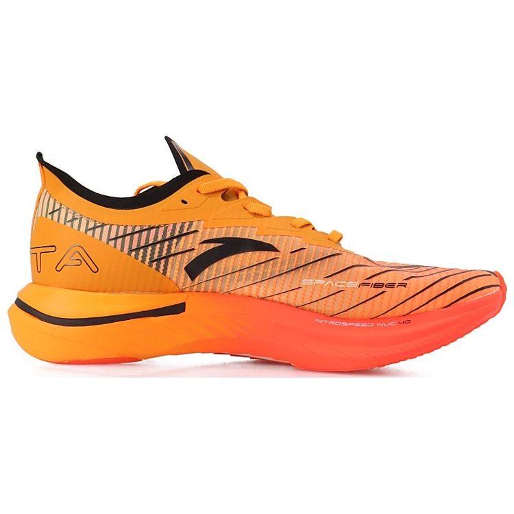Anta C202 GT Nitrogen Speed Technology Wear-Resistant Breathable Low-Top Running Shoes Men Sneaker Yellow Red Black 112145589S-6