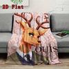 Louis Beastars 2D Flat Pattern Flannel Blanket High quality All Seasons Warmth and Comfort Perfect for Christmas Gifts.MMT0918059