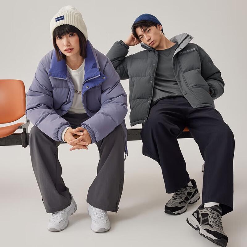Skechers Унисекс Ветрозащитная Водоотталкивающая Пуховая Куртка L425U008