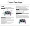 Геймпады для видеоигр, беспроводной контроллер RGB Pro, совместимый с Nintendo Switch/Switch Lite/Switch OLED/Android/IOS/Windows PC/Mobile