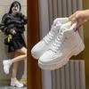 Fleece High-top Snow Boots Women's 2025 Winter New Student Ins Korean Version of Thermal Casual Shoes Cotton Shoes 920-1