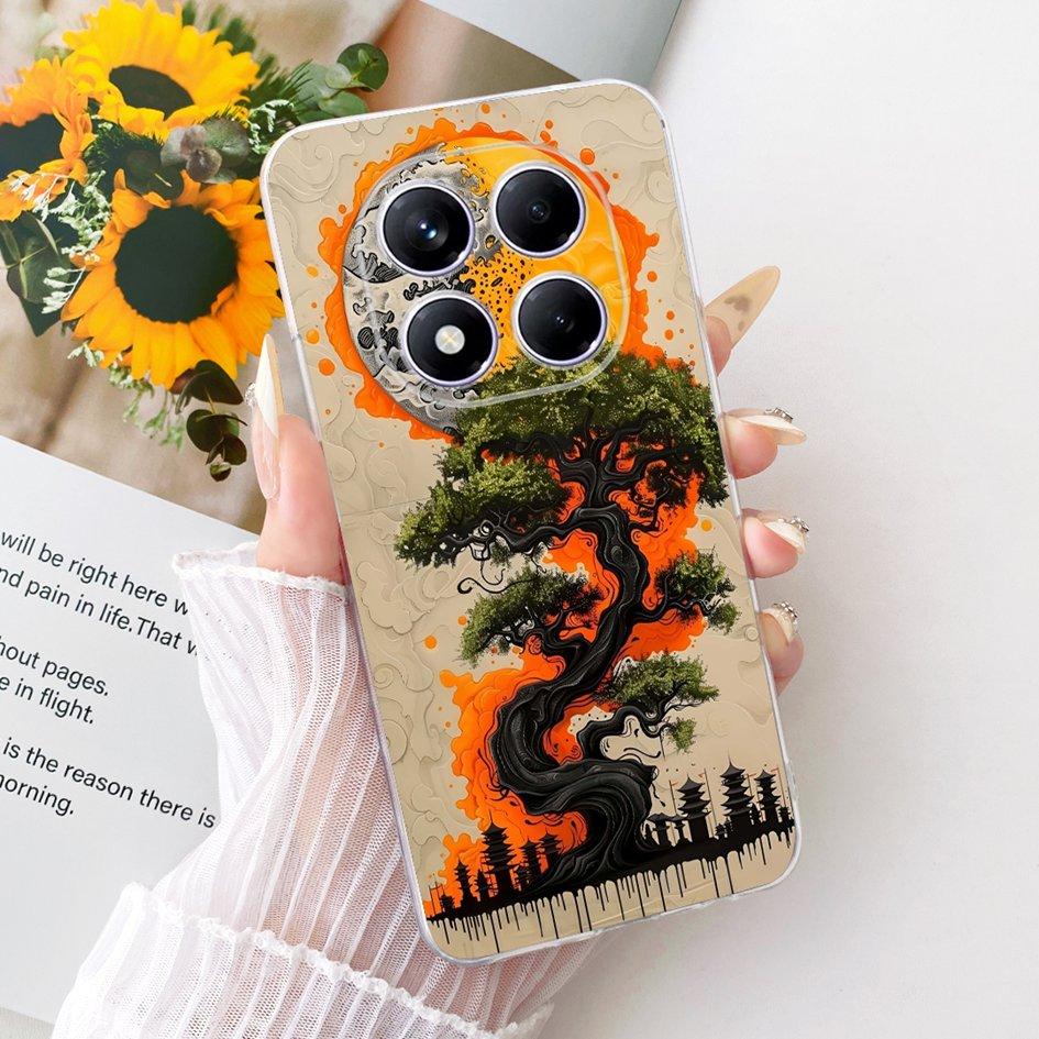 For Xiaomi Redmi Note 14 Pro Plus 5G Case Luxury Cartoon Lion Dragon Cover Soft Slim Silicone Funda For Redmi Note 14 Pro Bumper