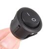 1Pc 2-PIN ON-OFF SPST Round Dot Car Auto Rocker Toggle Switch+Waterproof Cover Durable