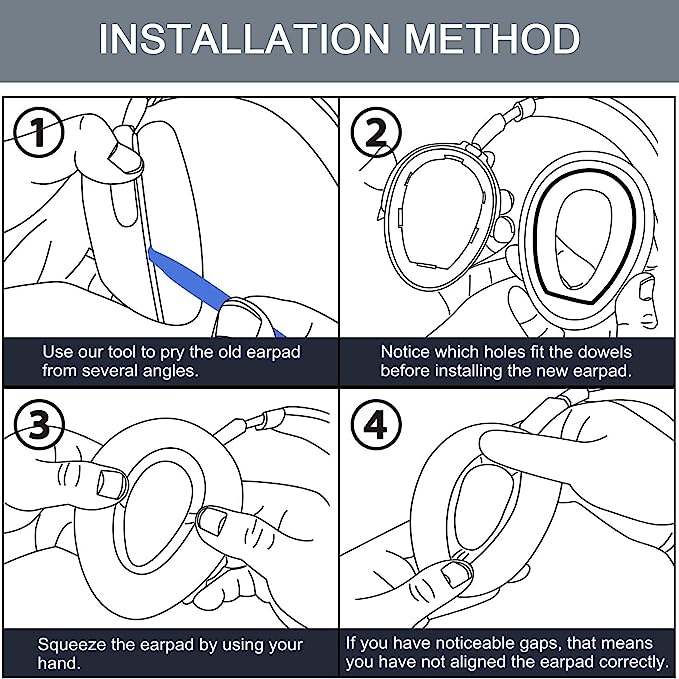PXC 550 — сменные амбушюры из пеноматериала с эффектом памяти, совместимые с беспроводными наушниками Sennheiser PXC 550 MB серии 660.