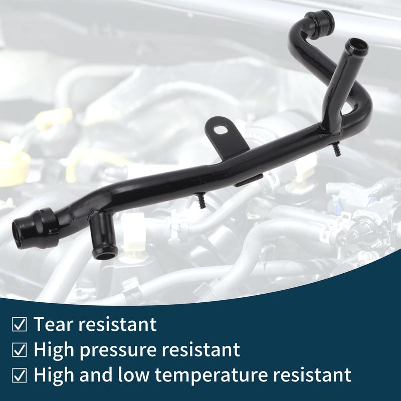 UXCELL Radiator Hose for Volkswagen Passat 2001-2005 No.06B121065AC Iron Coolant Pipe