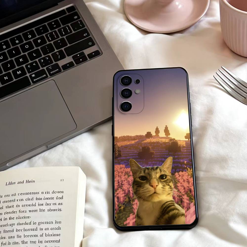 Чехол для телефона с рисунком 'пара любовь' для Samsung S25,24,23,22,30,21,10,9,Ultra,Plus,Lite,FE,4,5 G Мягкий Черный Чехол