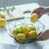 1 шт. Проволочная фруктовница, плетеная из железной сетки, фруктовая корзина, декоративный держатель для фруктов и овощей на кухонную столешницу, для кухонных закусок