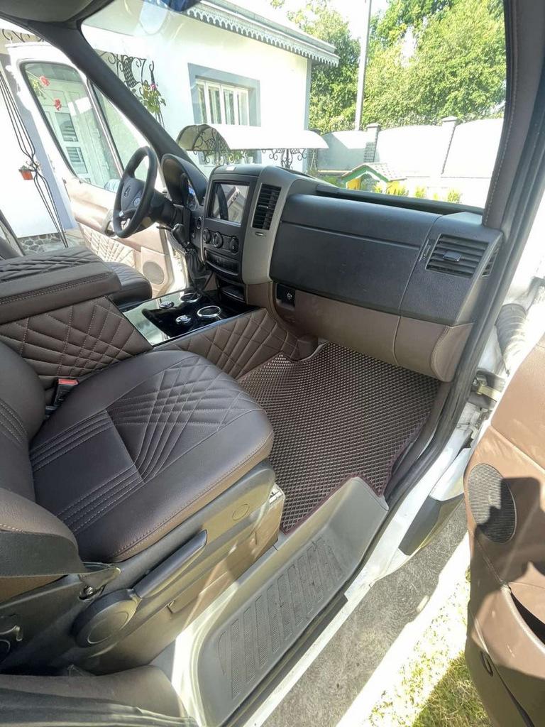 Коврики EVA V1 (кирпичные) для Mercedes Sprinter W906 2006-2018 гг