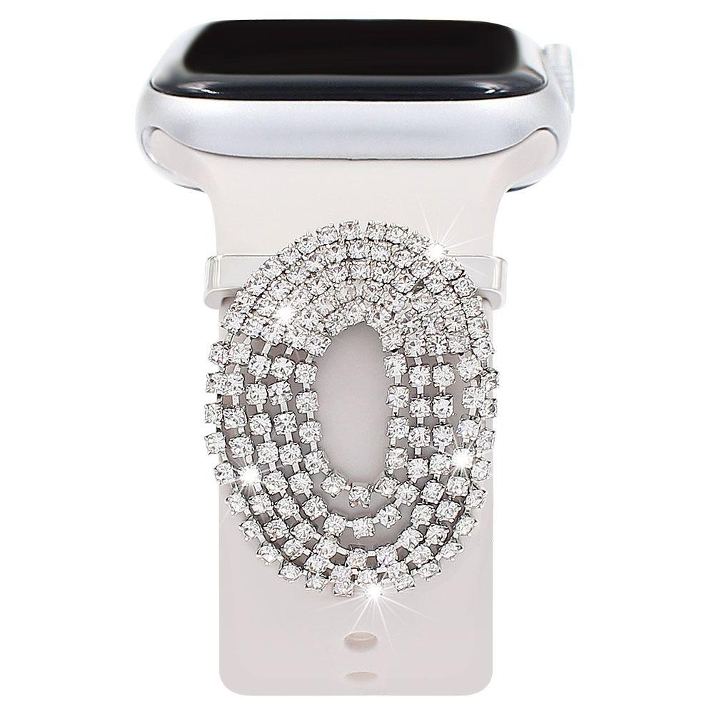 Бабочка Стразы Ремешок для часов Орнамент Металлический ремешок Аксессуары Алмазное декоративное кольцо для женщин