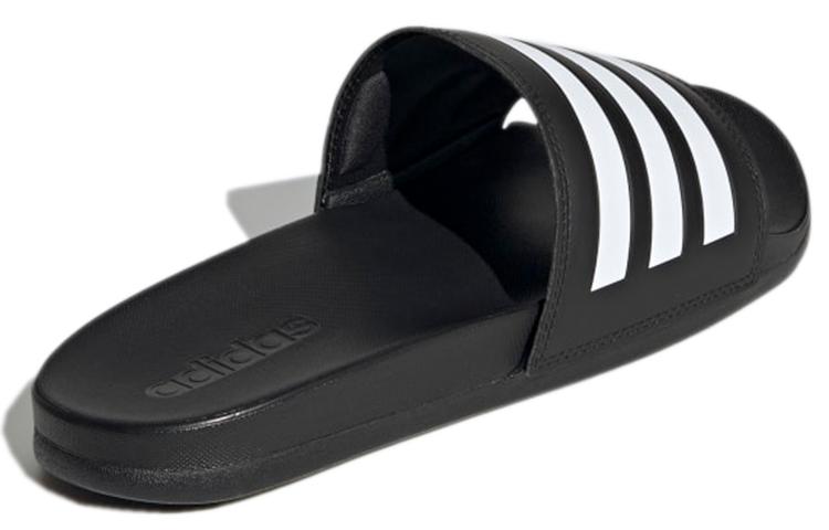 Шлепанцы Adilette Adidas Comfort 'Черный Белый' GZ5891