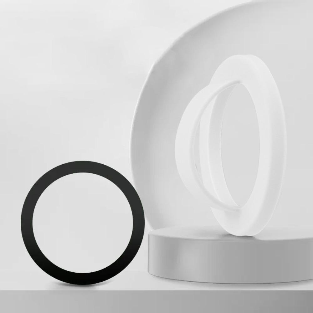 Metal Plate Ring Finger Ring Holder For Magsafe Phone Mount Magnetic Phone Back Grip Universal