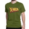 X-Men Red Gold T-Shirt Men Women Disney Funny Pure Cotton Tee Shirt O Neck Short Sleeve T Shirts Original Clothes