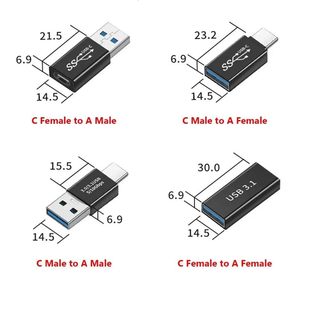 Разъем USB 3.0 Адаптер USB - USB 5 Гбит/с Gen1 Папа-папа Мама USB-конвертер Кабель-удлинитель для SSD HDD Штекер-удлинитель USB 3.0