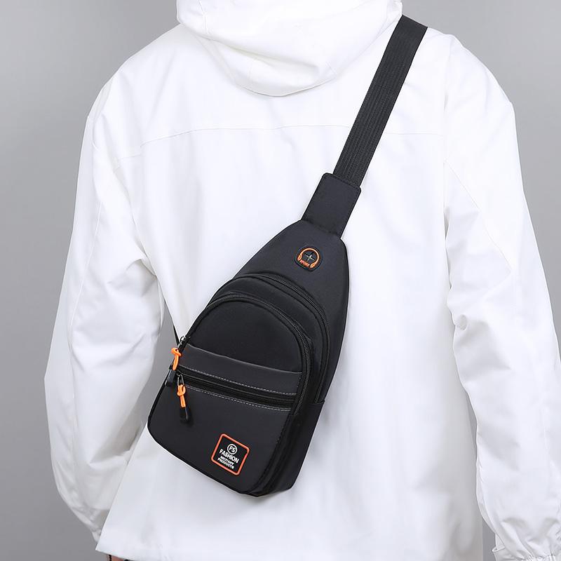 Chest Bag Crossbody Small Sling Backpack Sling Bag for Men, Chest Bag Daypack Crossbody for Travel Sport Crossbody Backpack