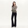 VEROMODA Ribbed Knit Flared Casual Pants