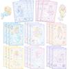 8 Cartoon Mermaid Princess Collage Set Stickers Handicraft Waterproof Set Decorative Stickers DIY