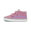 Sk8 Comfortable Mid-Top Kids Skate Shoes Pink Kids Sneaker VN0A38HHD1Q