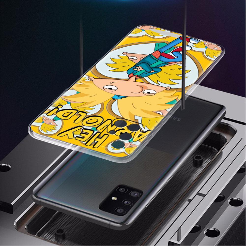 Чехол для телефона Samsung Galaxy A52 A32 A71 A21s A12 A22 A51 A50 A33 A31 A41 A72, роскошный чехол из мягкого материала с рисунком «Эй, Арнольдс»