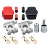 N61R-For Marine Car Boat RV Vehicles Military Spec Battery Terminal And Cover W/2 Gauge 3/8Inch Lugs 254425-1/2 Replacement Part