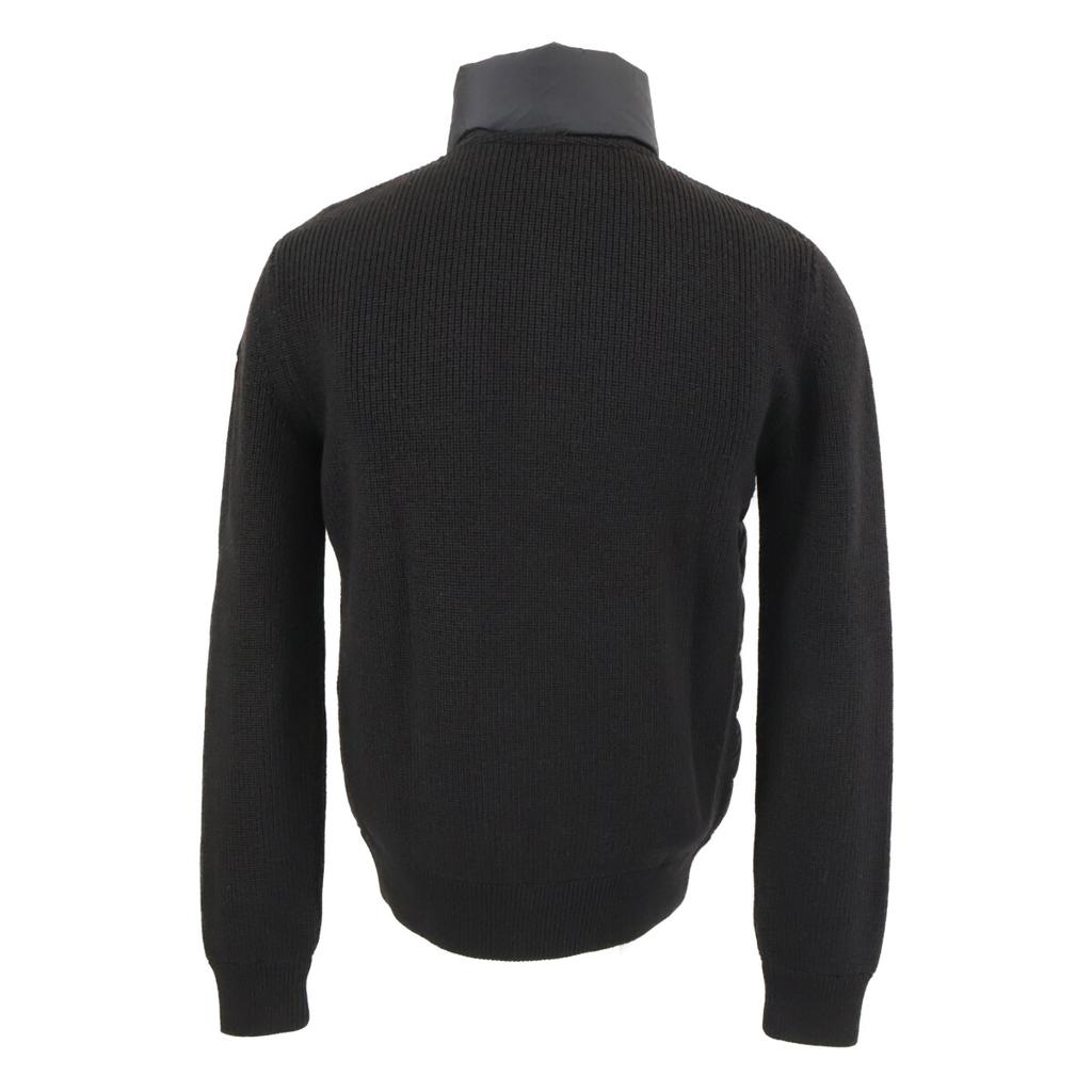 Moncler ТРИКОТАЖНЫЙ СВИТЕР КАРДИГАН на молнии Пуховик Куртка S черный Б/У