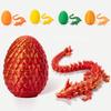 3D-печатный шарнирный дракон в яйце, игрушка-непоседа для взрослых, гибкая игрушка-дракон, подарок для любителей драконов, секс-одежда для взрослых