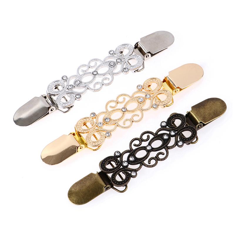 1Pc Sweater Cardigan Clip Duck-Mouth Clip Sweater Pin Brooch Collar Buckles Clothing