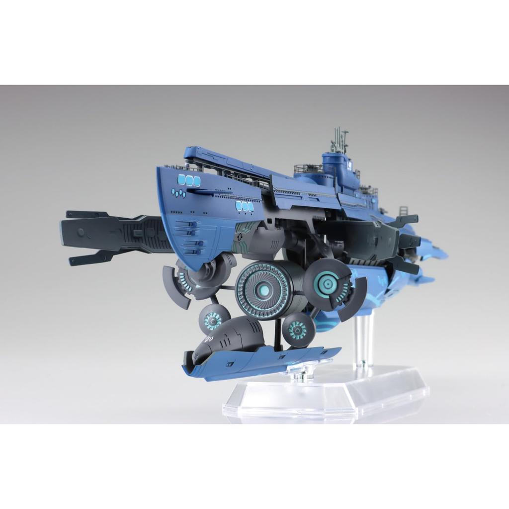 Aoshima Arpeggio of Blue Steel Подводная лодка I-401 Масштабная модель 1/350 - Ars Nova Пластиковая модель 260 мм
