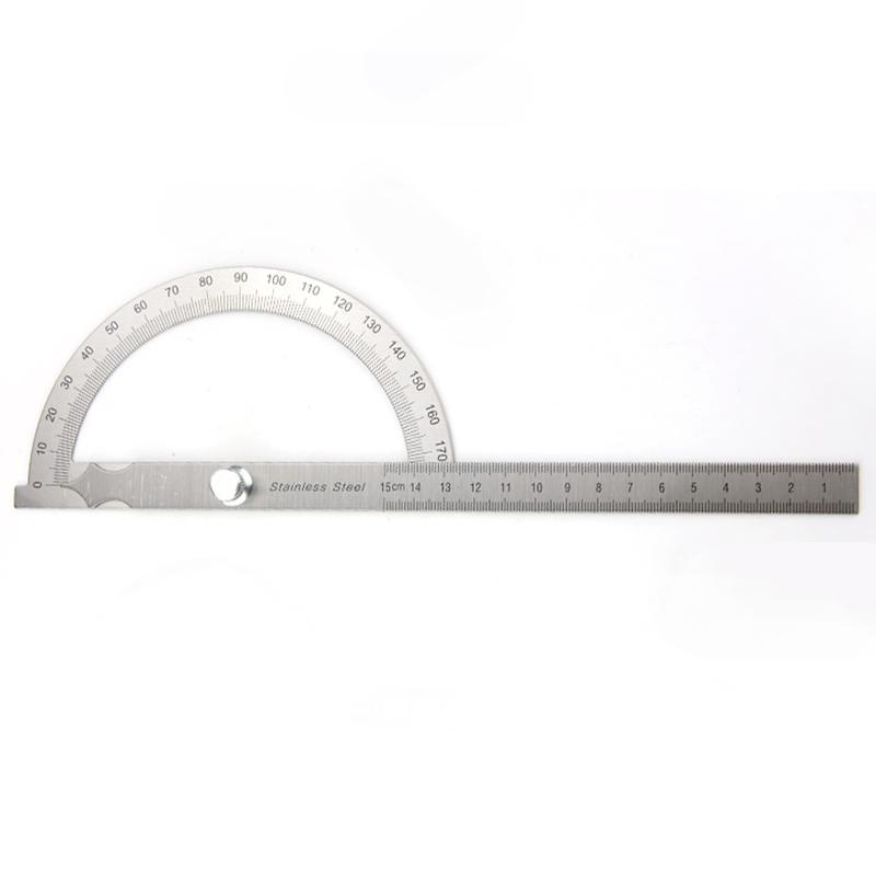 Multi Angle Ruler Stainless Steel Protractor Measuring Instruments Metal Angle Finder Carpenter Tools Angle Meter Goniometer