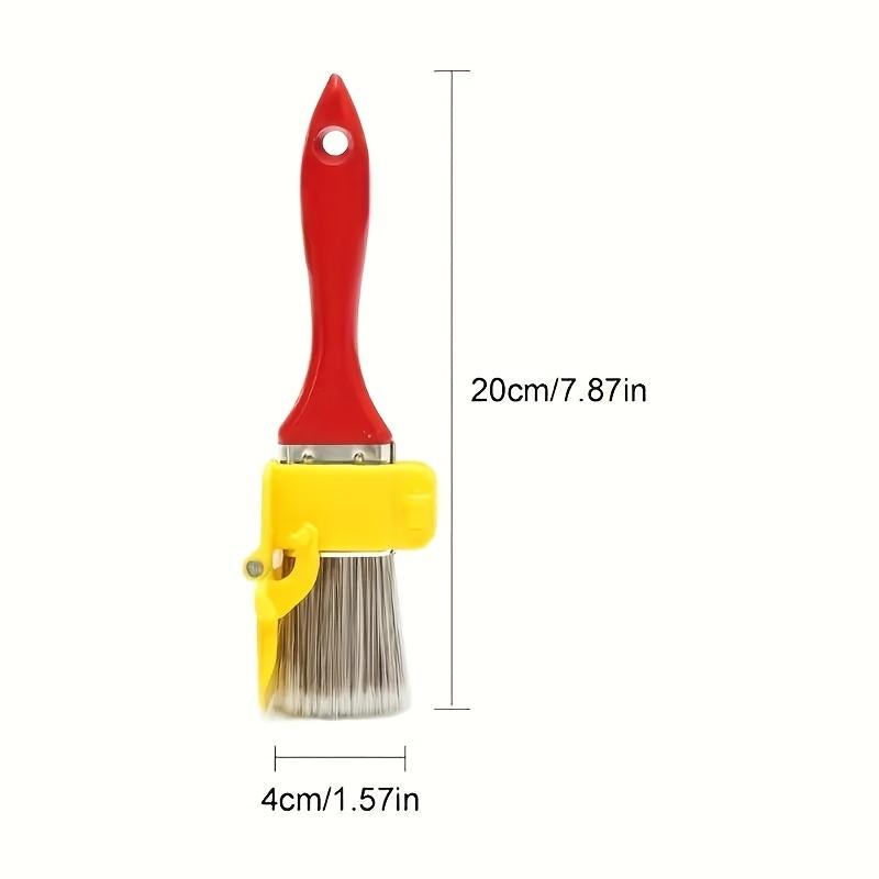 Professional Corner Paint Brush for Walls & Ceilings - Handheld Edger Tool with Clean Cut for Latex Paint, Ideal for Indoor/Outr
