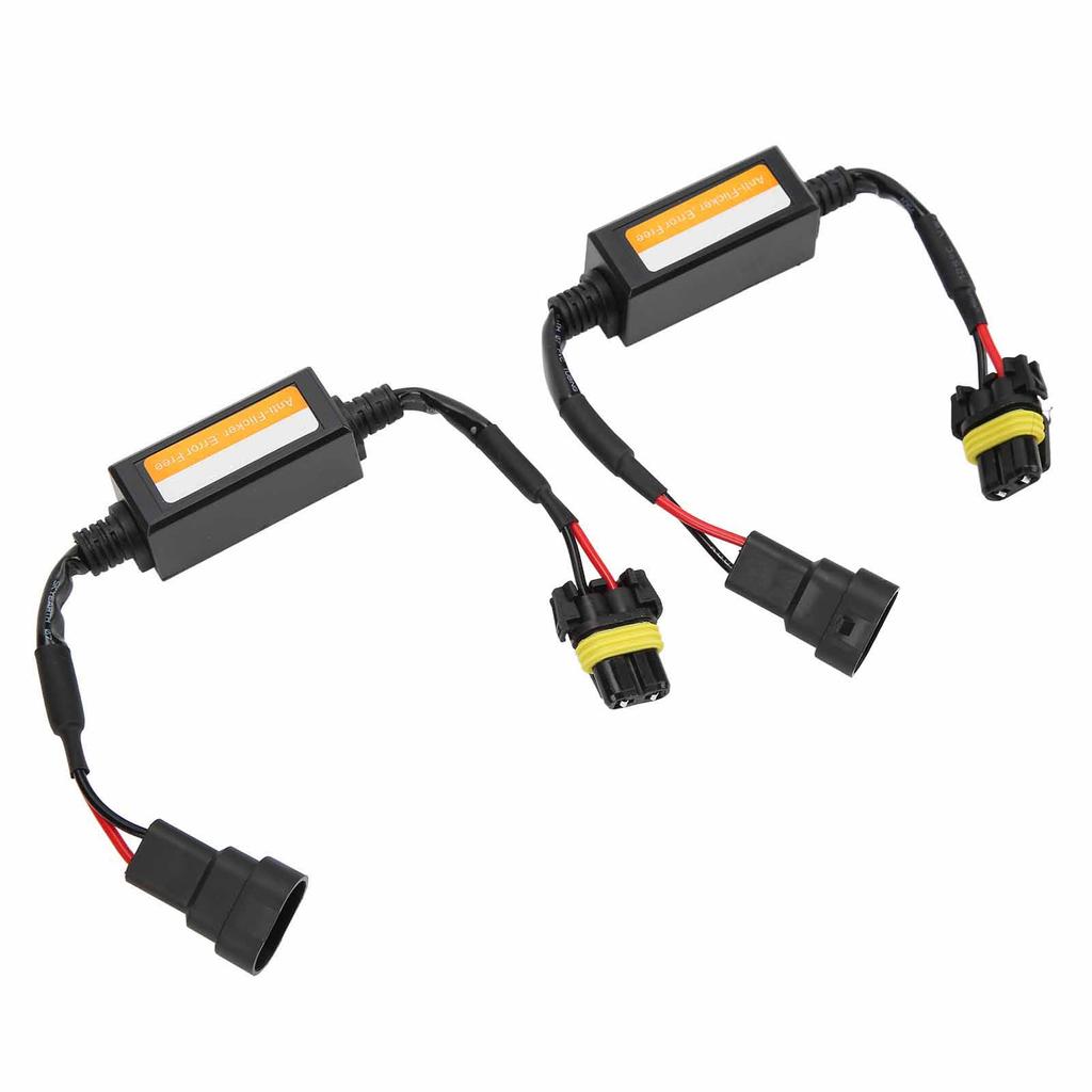 2PCS 9005 9006 90012 LED Headlight Decoder Anti Flicker Error Free Plug and Play Compact