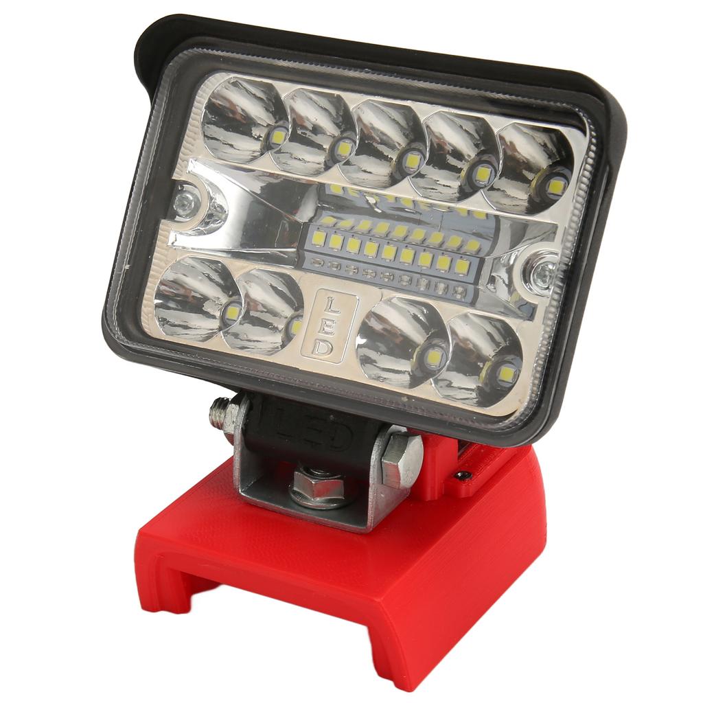 3in LED Rechargeable Work Light 18PCS Lamp Beads 2800lm 54W High Power Recyclable Reusable Square