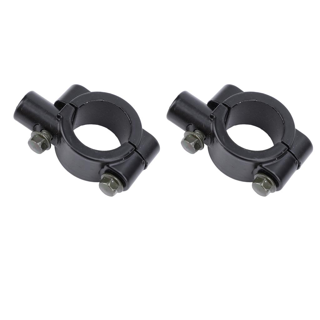 2PCS 25mm Motorcycle Handlebar Mirror Mount Holder Clamp Bracket Adapter Universal for Motorbike ATV Scooter Project