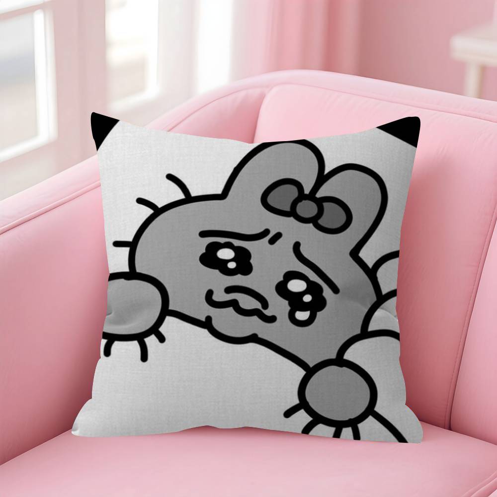 Кавайи OOpanchu Usagi  Подушка с дизайном кленовых листьев Счастливый Осенний Урожай декор Праздничный Декораци Чехол на подушку