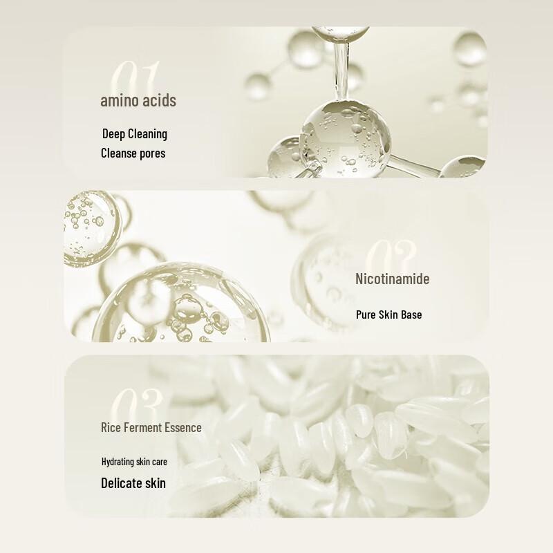 Ban Mu Hua Tian Rice Ferment Amino Acid Foaming Cleansing Mousse