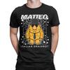 Matteo Italian-Brainrot Funny Meme Gen Z Viral Cotton T-Shirt For Man Summer T Shirts O Neck Fashion Tees Oversize Hot Sale Tops