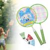 Badminton Racket for Children Shuttlecocks Indoor Outdoor Sport Game Comfortable Grip