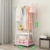 Rotating Multi-layer Coat Rack: Stylish Storage & Organization for Bedroom Floor.